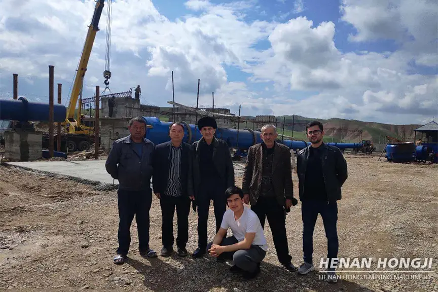 ceramic rotary kiln equipment for ceramic material processing and kiln operation
