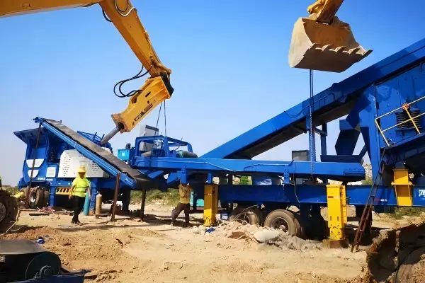 Construction Waste Crusher Plant structure for construction waste crushing and recycled aggregate production