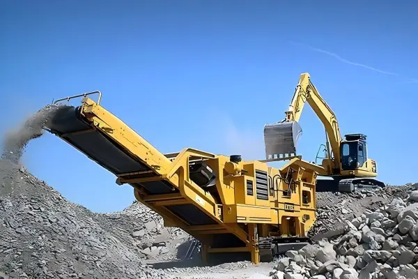 Crawler Mobile Crusher Plant structure for mobile crushing applications