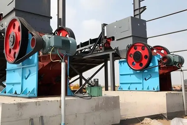 European Jaw Crusher structure and manufacturing display