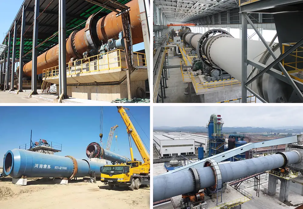 sponge iron rotary kiln equipment for sponge iron rotary kiln and iron reduction processing