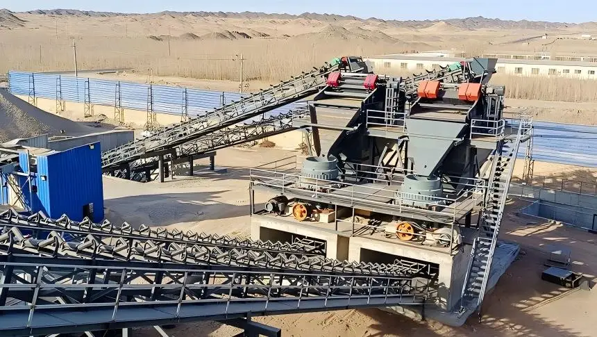 stationary crushers for fixed quarry and mining crushing plant