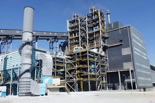 calcium carbide furnace plant with industrial furnace structures